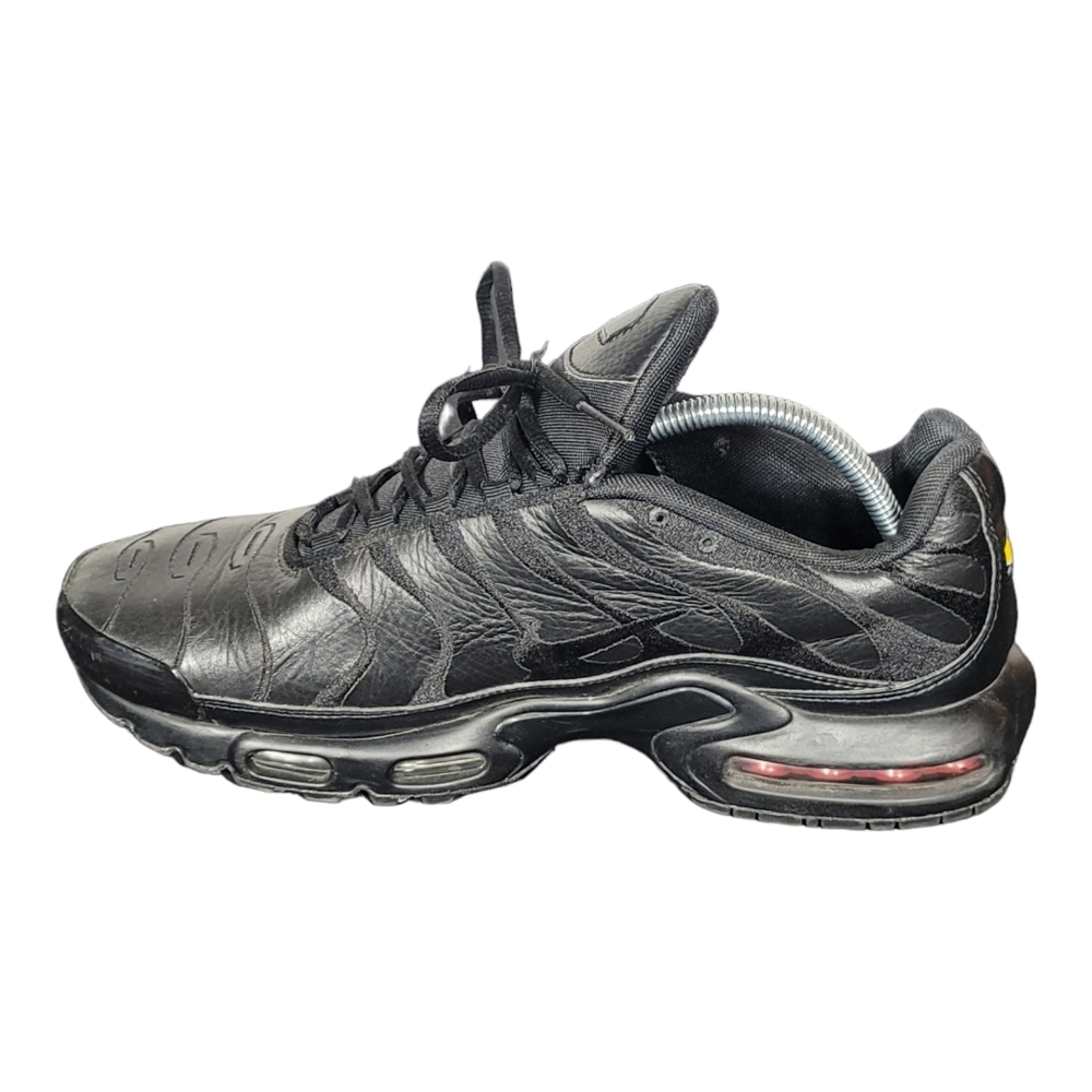 Nike Air Max Plus TN Triple Black Men’s Sz 10.5 Sneakers AJ2029-001 SB7 - Picture 5 of 10
